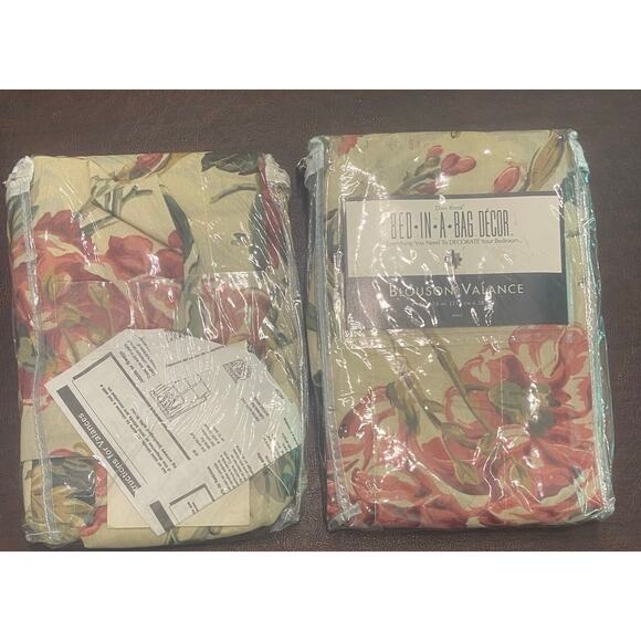 (2) Dan River Blouson Valance‎ Ophelia II Pattern - Picture 2 of 5